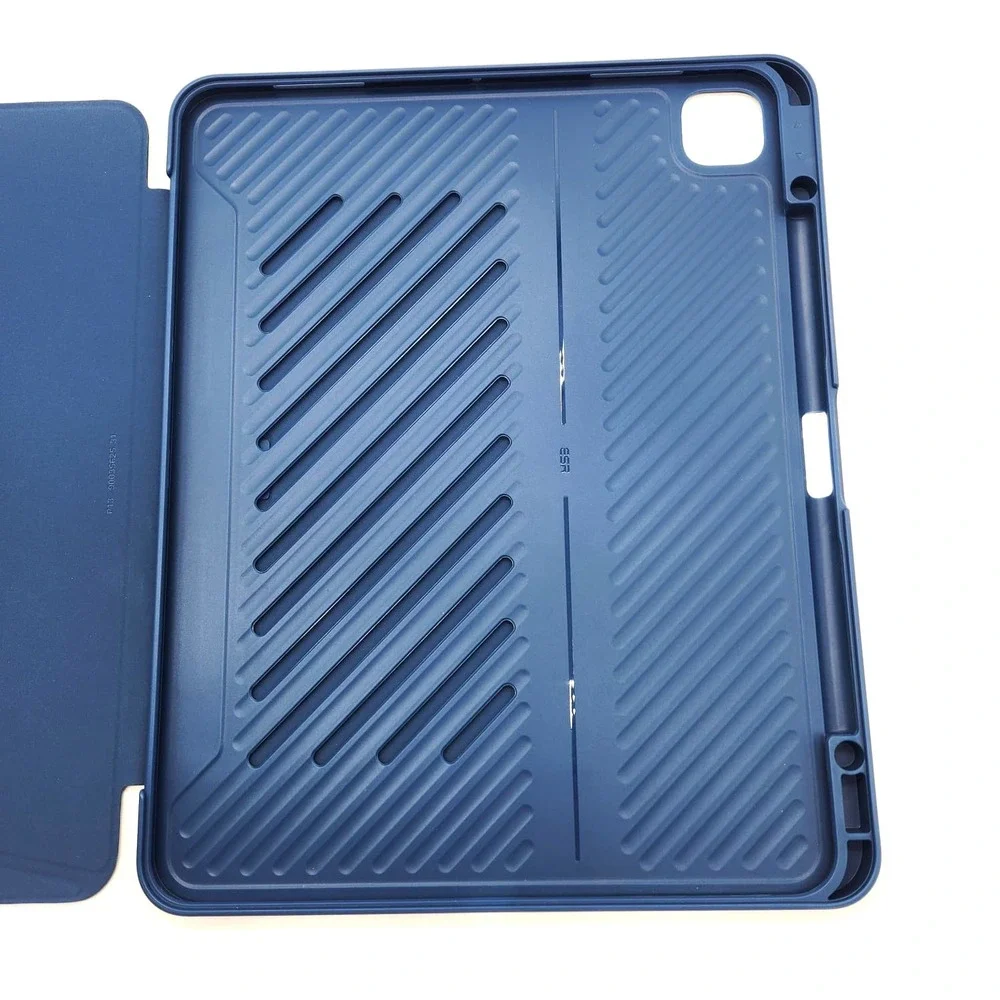ESR iPad Pro 13 Case M5 M4 Blue Flip Stand Cover Pencil Holder Slim